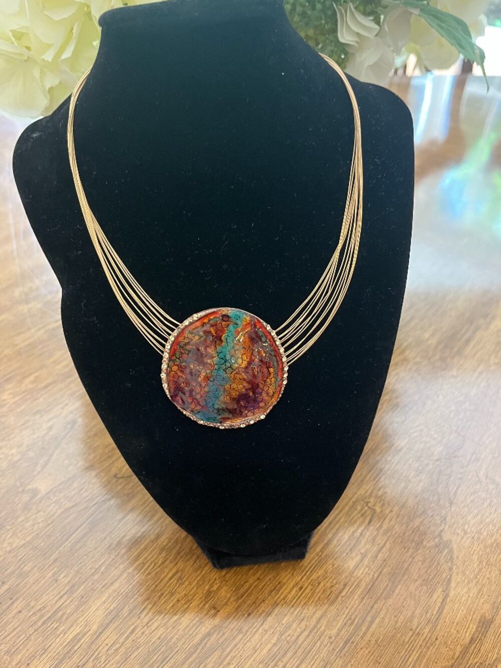 Chico's Illusion Pendant Necklace